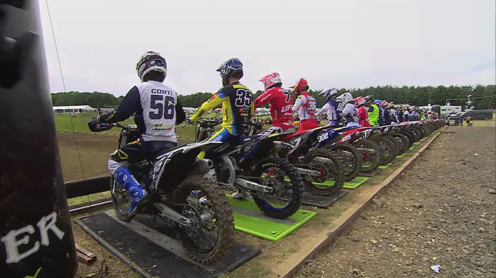 EMX250 Race 1 Start | MXGP of Great Britain 2021 #Motocross