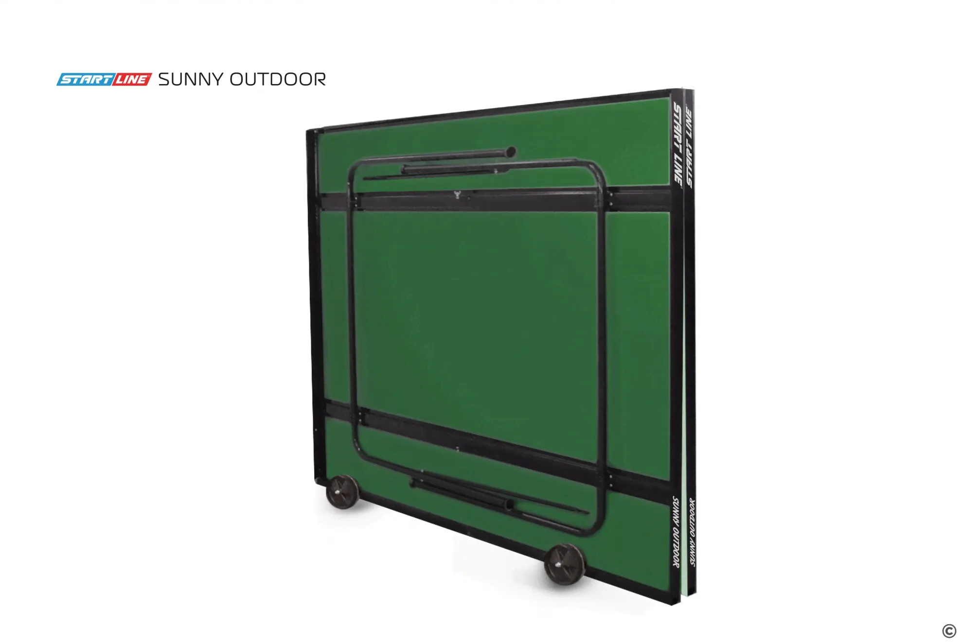 Теннисный стол Start Line Sunny Outdoor GREEN-2