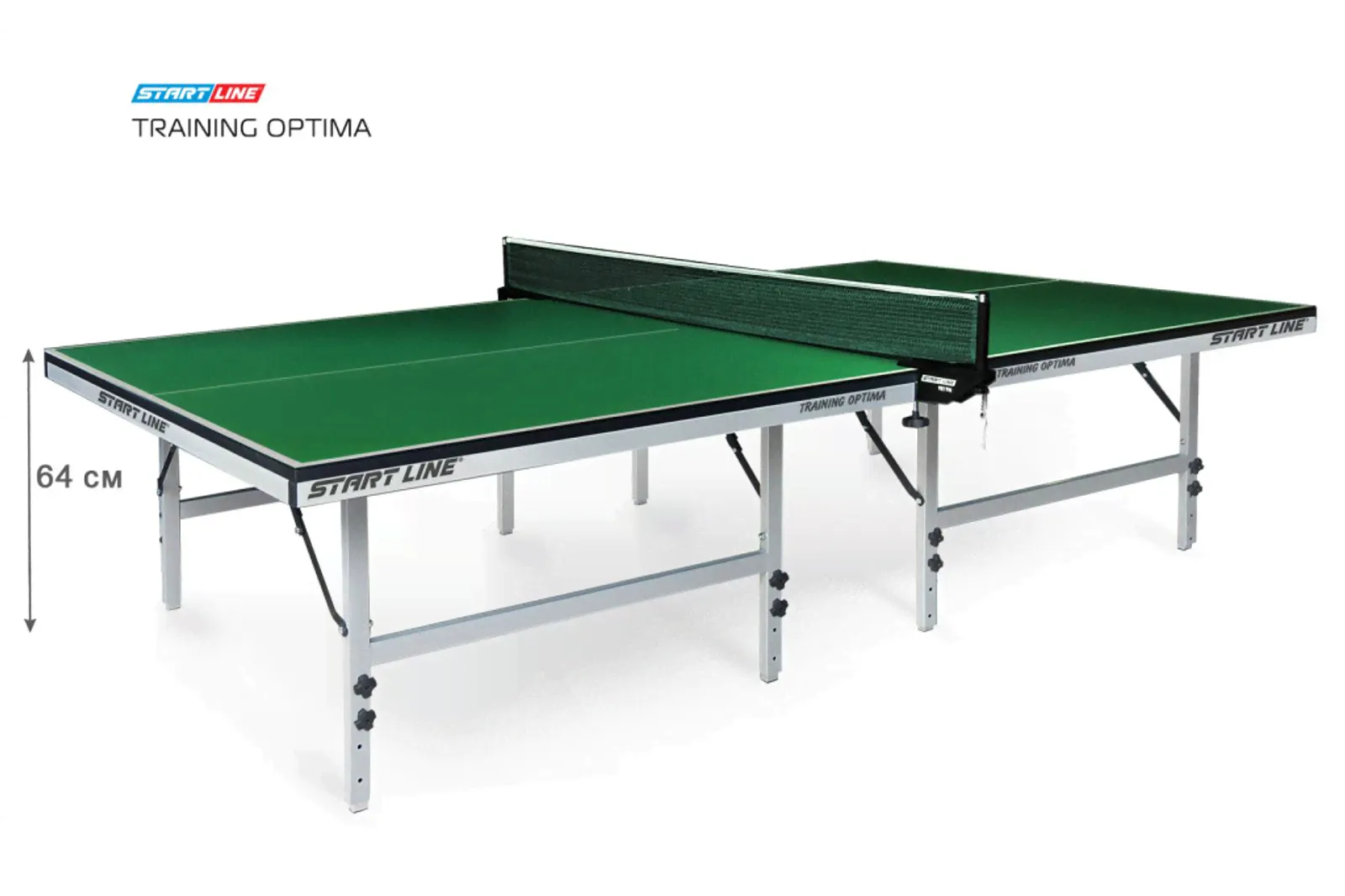 Стол теннисный Start line Training Optima GREEN-1