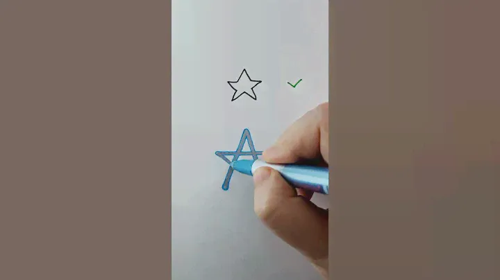 A Perfect Star to Draw | Easy Drawings