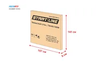 Теннисный стол Start line Hobby EVO Зелёный без сетки