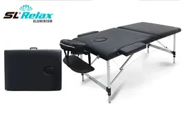 Массажный стол складной Start Line Relax Aluminium BM2723-1