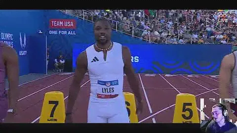 FALSE START in Noah Lyles 100m Heat - U.S. Olympic Trials For Paris 2024 (FULL RACE)