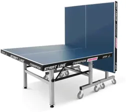 Стол теннисный Start Line Champion HIGH SPEED, профессиональный, складной, с колесами