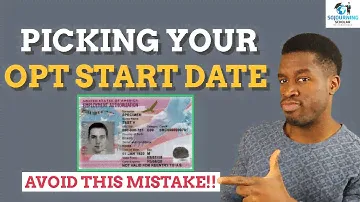 How to Select the BEST OPT Start Date Using This FREE OPT Calculator Tool!