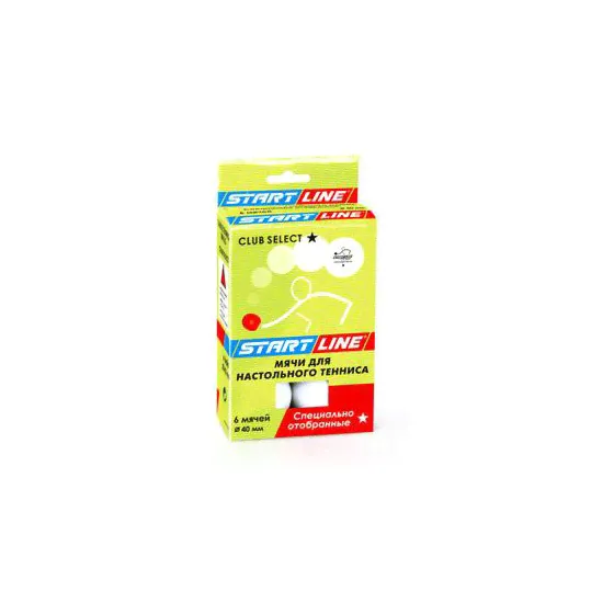 Мячи Start Line CLUB SELECT 1* (6 шт.)-0