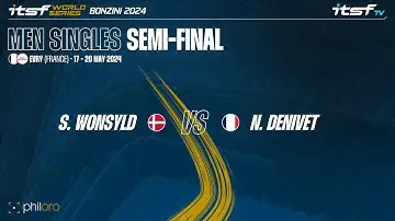 Wonsyld vs Denivet - Semi Final - ITSF WS Bonzini 2024 Men Singles